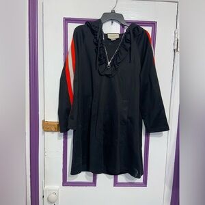 Gucci Black Hoodie with Red Accents